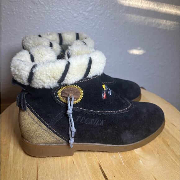 Tecnica made in Italy suede ankle booties size 37/ 6 -6.5 - Picture 8 of 11